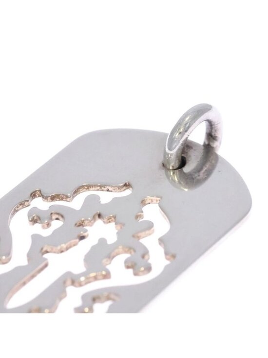 s-l400.jpg Chrome Hearts D Tag Lrg Dagger Cutout Dog Tag Large Necklace Top